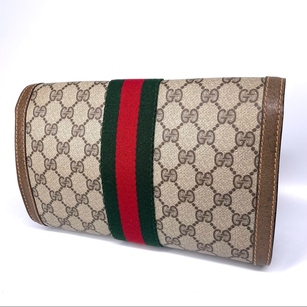 🔴SOLD🔴Gucci Supreme GG Monogram Clutch - Picture 5 of 17